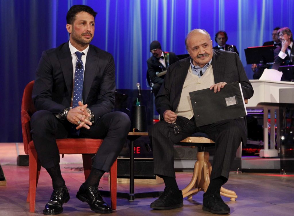 Maurizio Costanzo e Fabrizio Corona