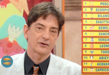 Mezzogiorno in famiglia, oroscopo Paolo Fox di oggi 29 ottobre 2017: classifica settimanale paolo fox oroscopo mezzogiorno in famiglia di oggi 29 ottobre 2017