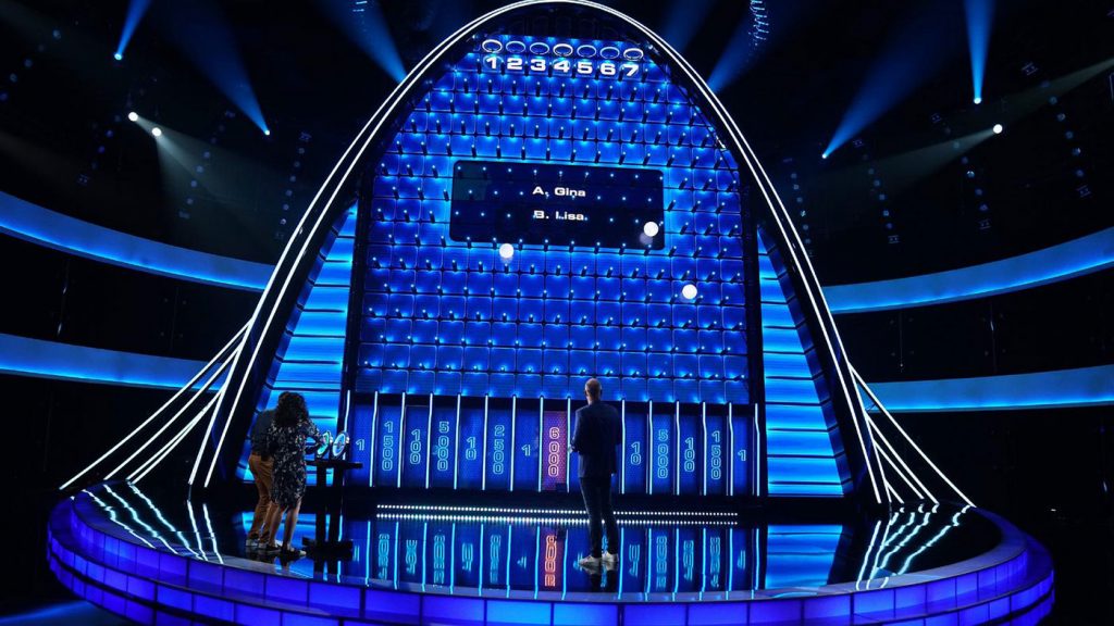 the wall gerry scotti canale 5