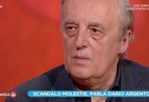 Dario Argento a Domenica In: “Asia ha paura di Weinstein” Dario Argento rai molestie asia
