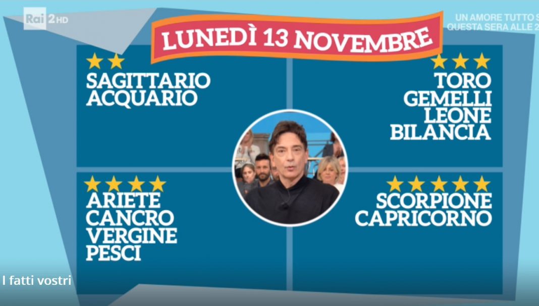 Fox I Fatti Vostri Oroscopo Di Oggi