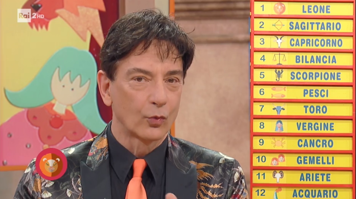 Mezzogiorno In Famiglia Oroscopo Paolo Fox 19 Novembre Classifica