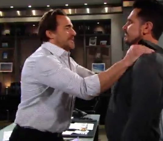 Beautiful anticipazioni dal 22 al 27 ottobre 2018: il faccia a faccia tra Ridge e Bill Ridge picchia Bill in Beautiful