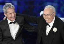 Ascolti tv ieri, seconda serata del Festival di Sanremo | Auditel 7 febbraio 2018 sanremo pippo baudo baglioni