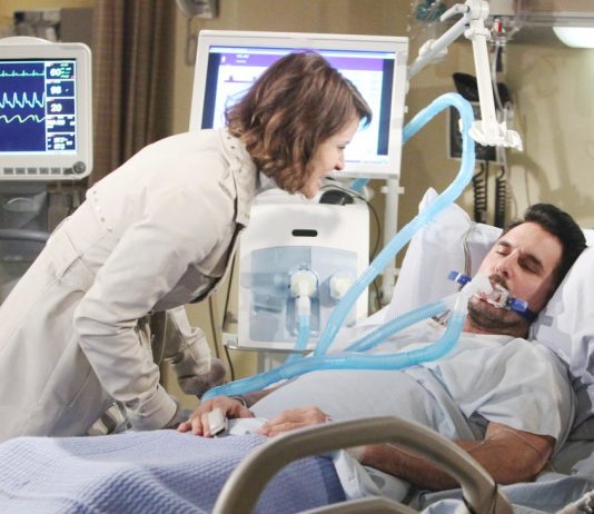 Beautiful, anticipazioni puntate dal 10 al 15 dicembre: chi ha sparato a Bill Spencer? Beautiful - rabbia di Caroline verso Bill