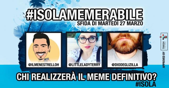 isola memerabile - sfida martedi 27 marzo