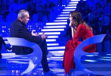 Claudio Amendola ospite a Verissimo: “A settembre ho avuto un infarto” AMENDOLA TOFFANIN Verissimo