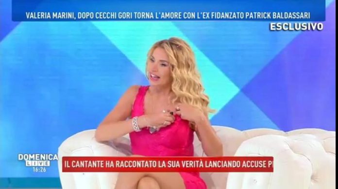 valeria marini a domenica live