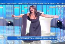 Domenica Live, incidente sexy per Aida Nizar domenica live aida nizar