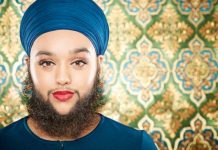 Domenica Live, ospite in studio Harnaam Kaur la più giovane donna con la barba Harnaam Kaur