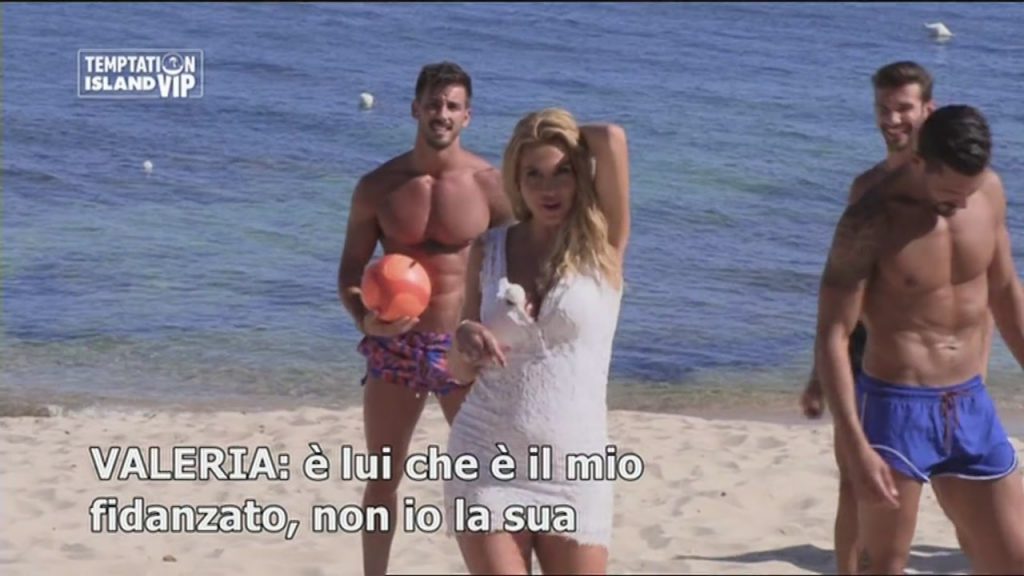 Temptation island Vip Valeria Marini