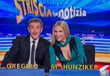 Striscia la Notizia 2018 2019, ecco tutte le coppie di conduttori che si avvicenderanno: le date ezio greggio michelle hunziker