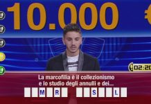 Caduta Libera, Nicolò Scalfi supera i 200.000 euro Caduta Libera - Nicolò