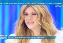Paola Caruso a Domenica Live: la gravidanza, il naso rotto e le forti emozioni, intervista interrotta | VIDEO Paola Caruso
