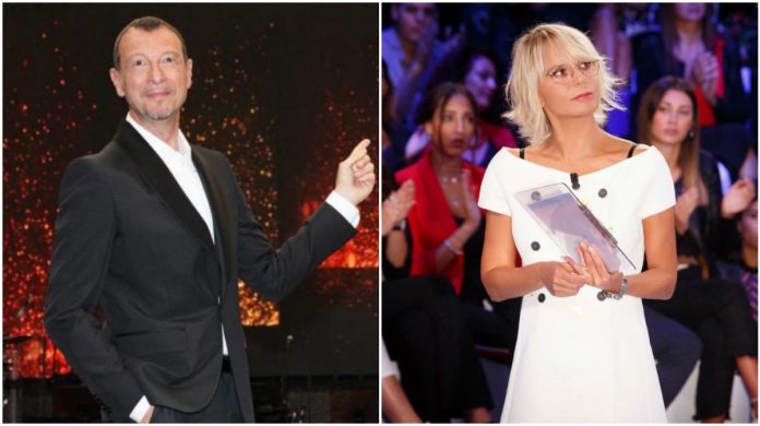 amadeus ora o mai più vs C'è posta con Maria De Filippi