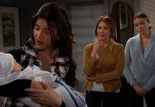 Beautiful, anticipazioni puntate americane: Steffy presenta la figlia adottiva a Liam! la figlia di Hope BETH - BEAUTIFUL