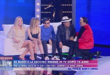 Cristiano Malgioglio a Live Non è la d’Urso: in ginocchio davanti ad Al Bano Malgioglio in ginocchio