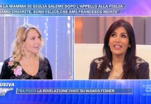 Fariba Tehrani a Pomeriggio 5: confermata la pace con Giulia Salemi Fariba Tehrani e Giulia Salemi