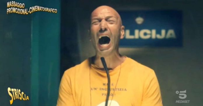 Striscia, le papere di Aldo Baglio sul set del film Scappo a casa | video