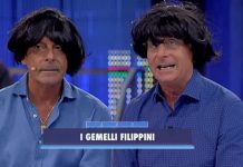 Paolo Bonolis e Luca Laurenti “gemelli filippini” ad Avanti un altro 2019 | video Foto Bonolis Laurenti gemelli filippini Avanti un altro 2019