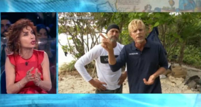 Isola dei Famosi 2019, scontro di fuoco tra Alda D’Eusanio e Kaspar Capparoni | video Foto D'Eusano Capparoni scontro Isola 2019