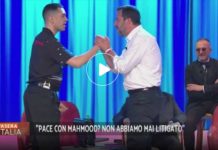 Matteo Salvini e Mahmood insieme al Maurizio Costanzo Show: il video da Stasera Italia Foto Mahmood Salvini Costanzo Show 2019
