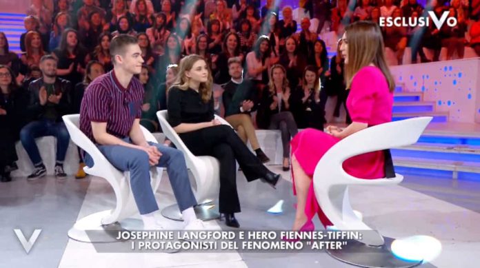 Verissimo, l’intervista agli attori protagonisti del film After | video Mediaset Foto attori After Verissimo 2019