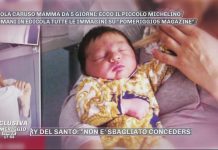 Paola Caruso mamma, il servizio di Pomeriggio 5 Paola Caruso Mamma