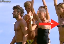 Soleil Sorge fuori di seno a L’Isola dei Famosi: il video a Striscia la notizia Soleil seno Isola 2019