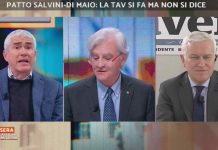 Stasera Italia, la questione Tav continua a far discutere | Video Stasera Italia tav si o no