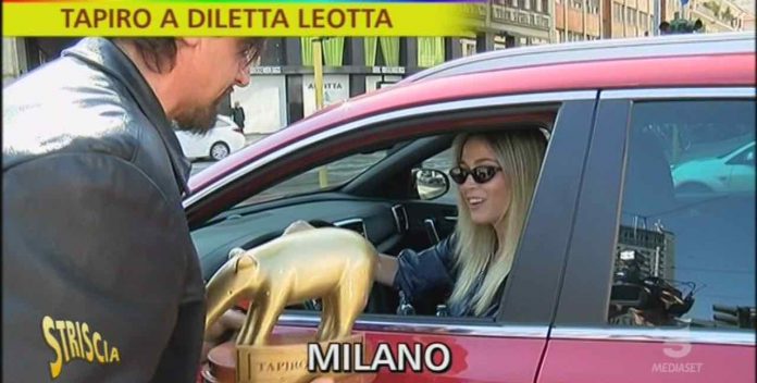 Striscia La Notizia, la consegna del tapiro a Diletta Leotta | Video tapiro diletta leotta