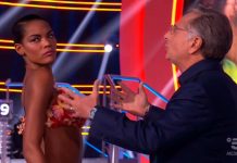 Ciao Darwin 8, Cicelys Zelies è Madre Natura della quarta puntata | video Foto Cicelys Zelies Ciao Darwin 8