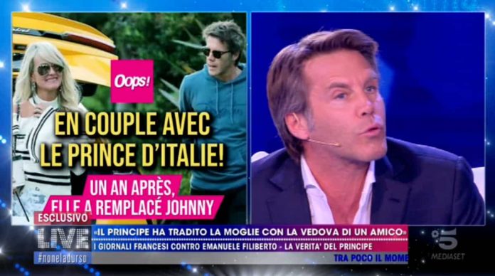 Emanuele Filiberto ha tradito la moglie? Il principe replica in tv | video Foto Emanuele Filiberto Live - Non è la D'urso