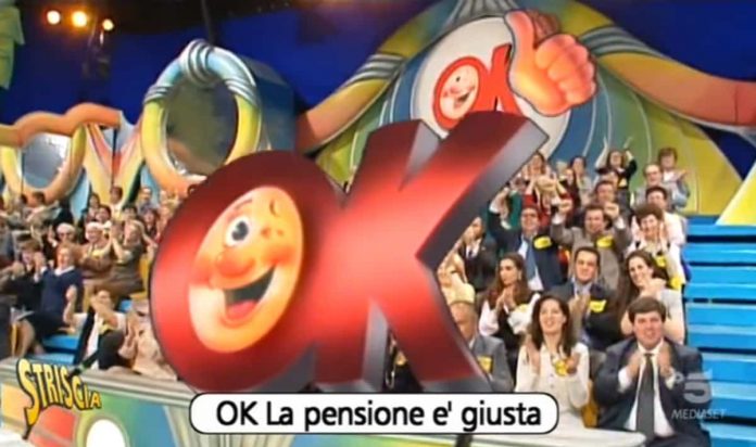 Striscia la notizia, il servizio “Ok la pensione è giusta” con Iva Zanicchi | video Mediaset Foto Striscia la notizia Ok il prezzo è giusto
