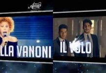 Amici 2019 Serale, gli ospiti della terza puntata di sabato 13 aprile Foto Vanoni e Il Volo ospiti Amici 2019 Serale terza puntata 13 aprile