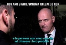 Le Iene, De Giuseppe: “Buy and share: illegale o no?” | video Foto buy and share Le Iene