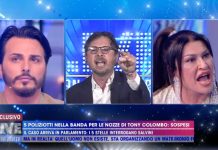 Live – Non è la D’Urso: furiosa lite tra Tony Colombo, la moglie e il politico Borrelli | video Foto lite Colombo moglie Live - Non è la D'Urso 2019