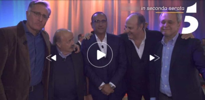 Maurizio Costanzo Show 2019: il promo con gli ospiti di stasera, da Conti a Bonolis | video Foto promo Maurizio Costanzo Show 2019 ospiti stasera