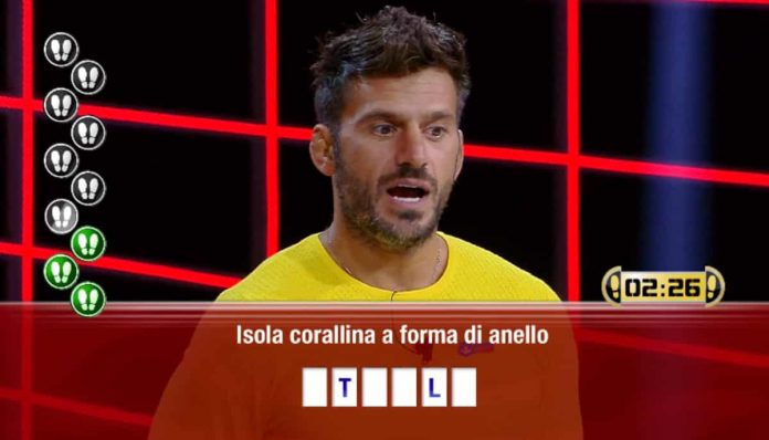 Caduta Libera 2019, Marco Maddaloni gioca per La Fabbrica del Sorriso | video Marco Maddaloni gioca a Caduta Libera 2019