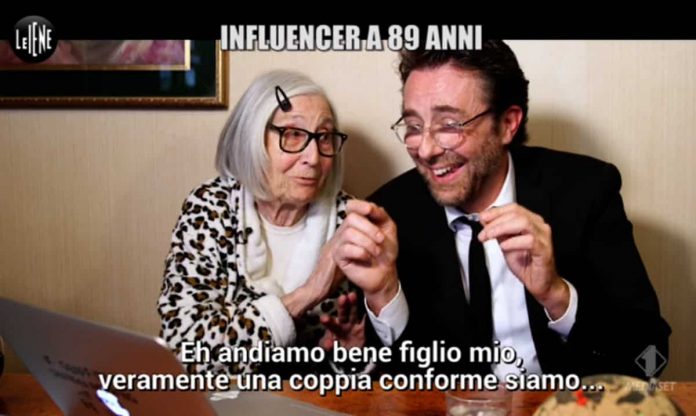 Le Iene, nonna Licia star di Instagram a 89 anni | video Mediaset