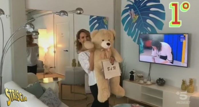 Striscia La Notizia e Spetteguless: Barbara D’Urso e il fidanzato orso | video Mediaset Barbara D'Urso Spetteguless
