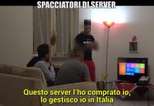 Le Iene, Alessandro Di Sarno e lo spacciatore di server | video Mediaset foto spacciatori di server Le Iene
