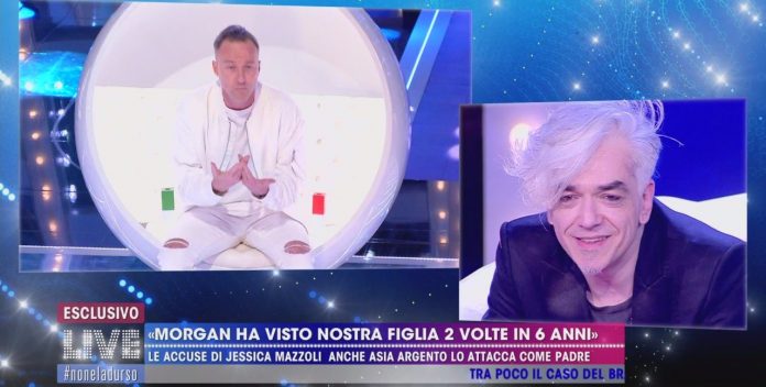 Francesco Facchinetti contro Morgan a Live non è la D’Urso | video Mediaset Francesco Facchinetti contro Morgan