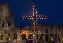 Ascolti tv di venerdì 29 marzo 2024: Rito la Via Crucis (20.5%), Se potessi dirti addio (16.9%) | Dati Auditel Via Crucis Papa Francesco Colosseo 2019