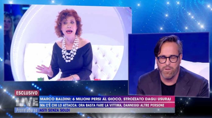 Live, Alda D’Eusanio a Marco Baldini: “Se ti vuoi impiccare sei libero di farlo” | video Mediaset Alda D'Eusanio e Marco Baldini a Live - Non è la D'Urso