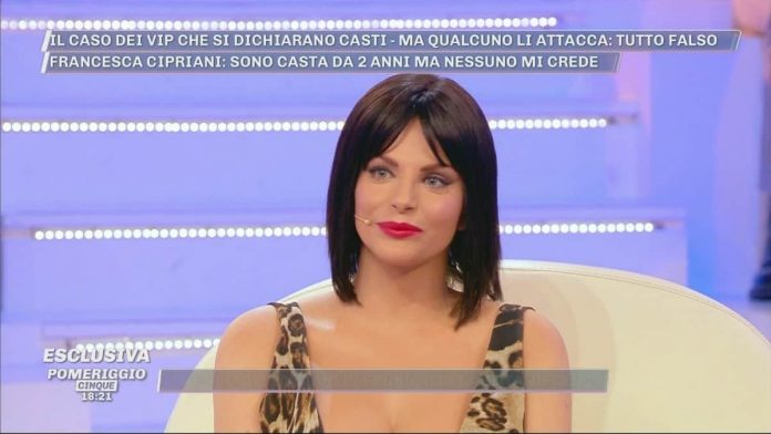 Francesca Cipriani a Pomeriggio 5: dalla castità al nuovo look | VIDEO MEDIASET Francesca Cipriani