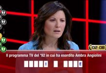 Giovanna Civitillo, la moglie di Amadeus gioca a Caduta Libera 2019 | video Mediaset Giovanna Civitillo gioca a Caduta Libera 2019