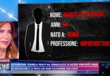 Chi è Mark Caltagirone? Un imprenditore? A Live l’identikit con foto ed età | video Mediaset Identikit di Marco Caltagirone mostrato a Live - Non è la D'Urso