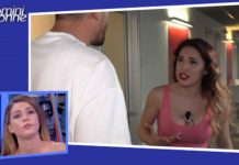 Uomini e donne, l’esterna di Andrea e Klaudia è di fuoco: “Vaff******” | video Klaudia è una corteggiatrice di Andrea Zelletta a Uomini e donne