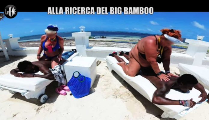 Le Iene, Big Bamboo e Beach Boys in Kenya: a caccia a 60 anni | video Mediaset Big Bamboo e beach boys a Le Iene